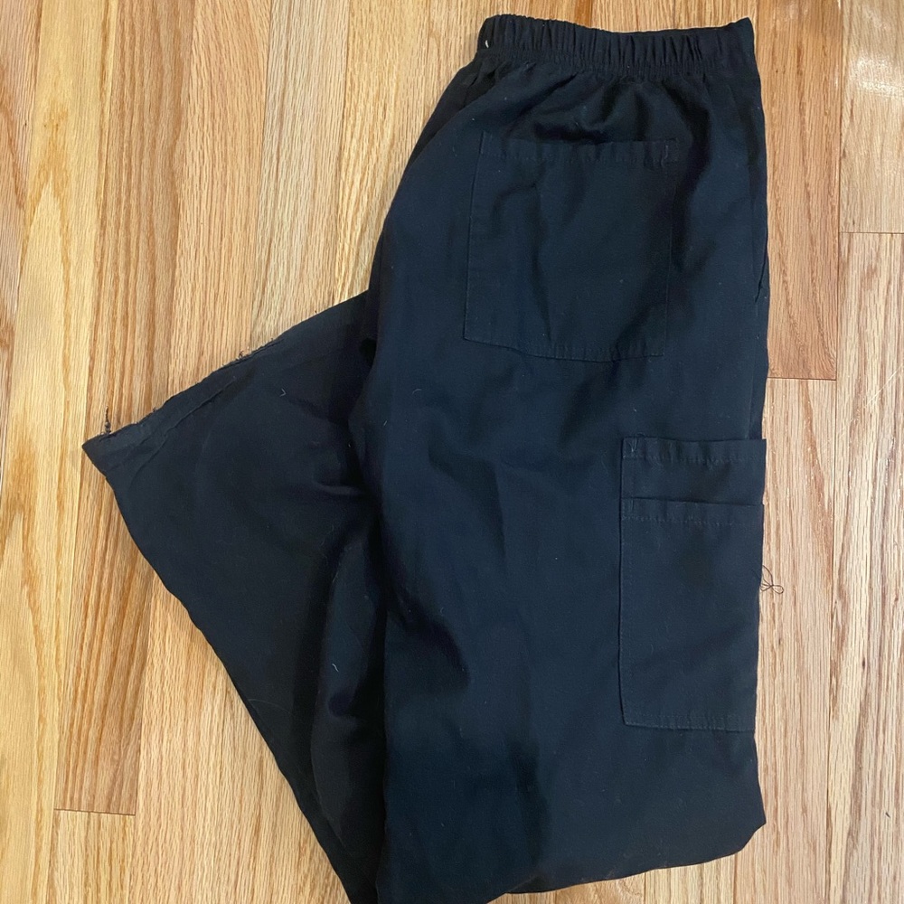 Black womens Scrub medical pants healthcare